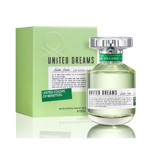 Imagen de Benetton Live Free Edt 80 ml