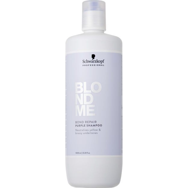 Imagen de Shampoo Violeta Schwarzkopf Bond Repair Blondme 1000 ml