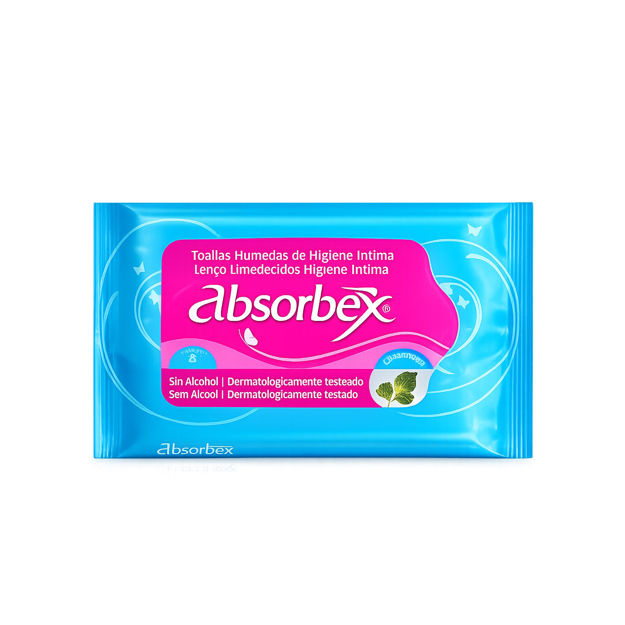Imagen de Toallas Humedas Absorbex Higiene Intima