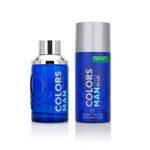 Imagen de Set Benetton Colors Man Blue Edt 100 ml + Deo 150 ml