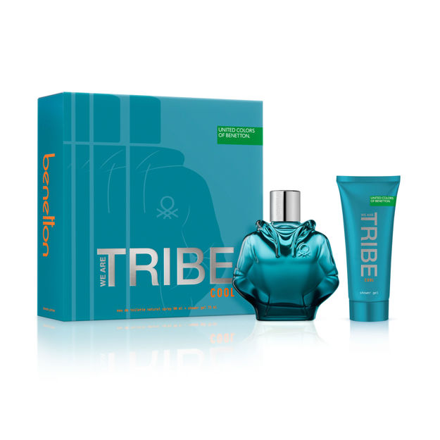 Imagen de Set Benetton We Are Tribe Cool Man Edt 90 ml + Gel de Ducha