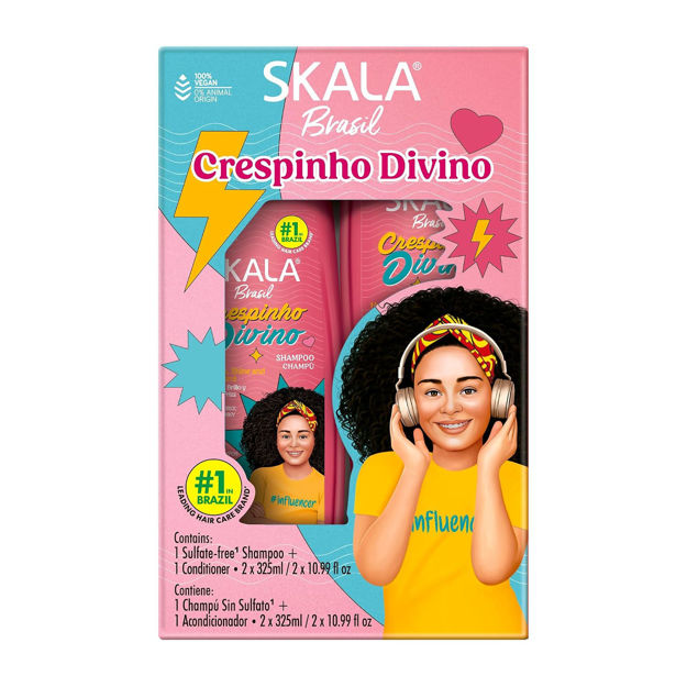 Imagen de Kit Shampoo + Acondicionador Skala Crespinho Divino