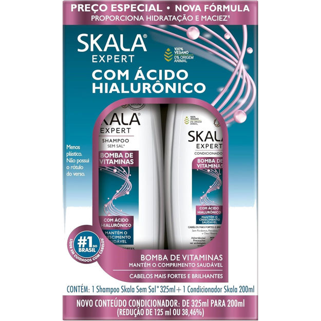 Imagen de Kit Shampoo + Acondicionador Skala Bomba de Vitaminas