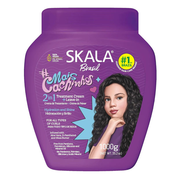 Imagen de Crema de Tratamiento Skala Mais Cachinhos Divino 1000 ml