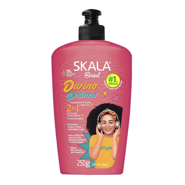 Imagen de Crema de Peinar 3 en 1 Skala Divino Potinho 250 g
