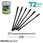 Imagen de Ganchos de Cabello Evok 72 unidades