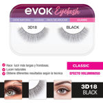 Imagen de Pestañas Postizas Evok 3D18 Black