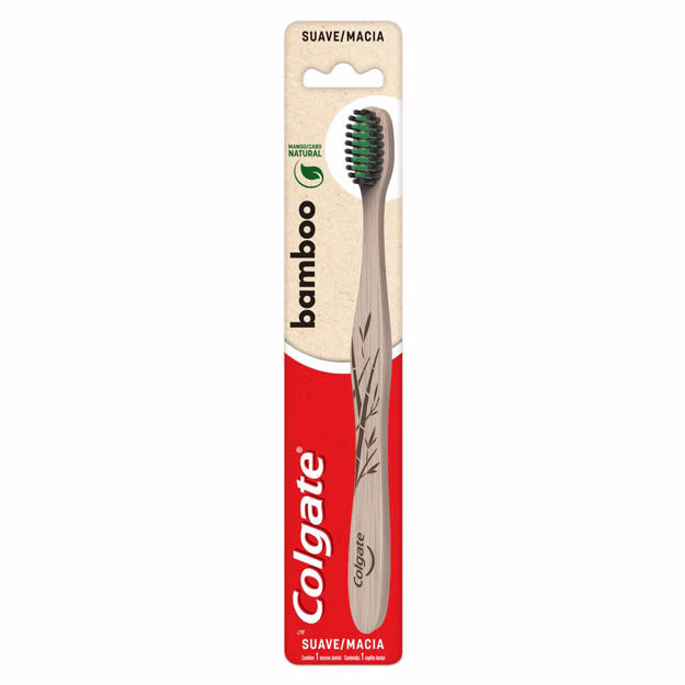 Imagen de Cepillo de dientes Colgate Bamboo Carbon