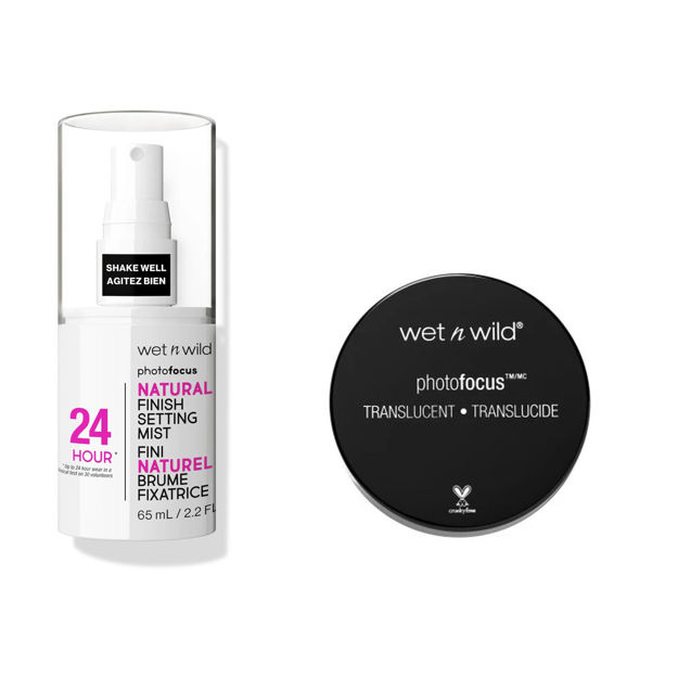 Imagen de Pack Wet N Wild Polvo Translucent + Fijador Photo Focus